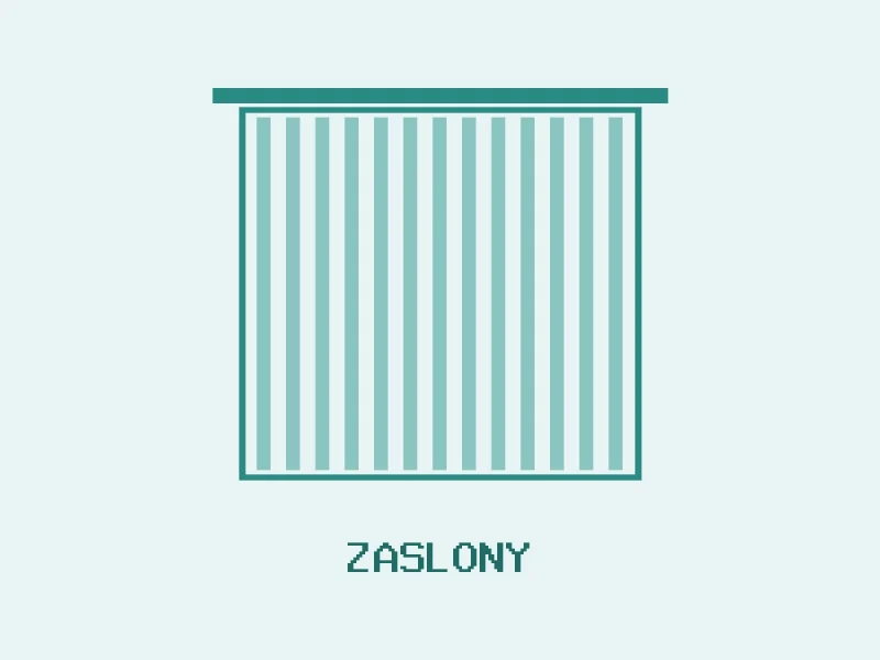 Zasłona lniana 2 szt. 140×260